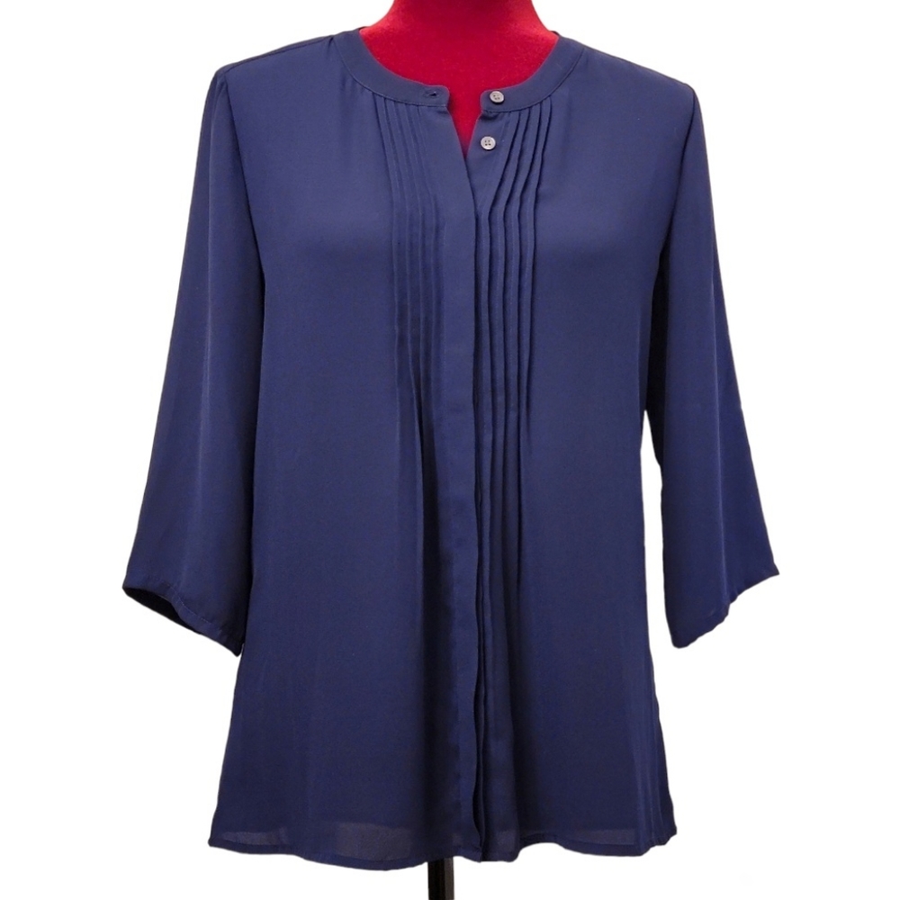 Banana Republic 3/4 sleeve button-down blouse size small